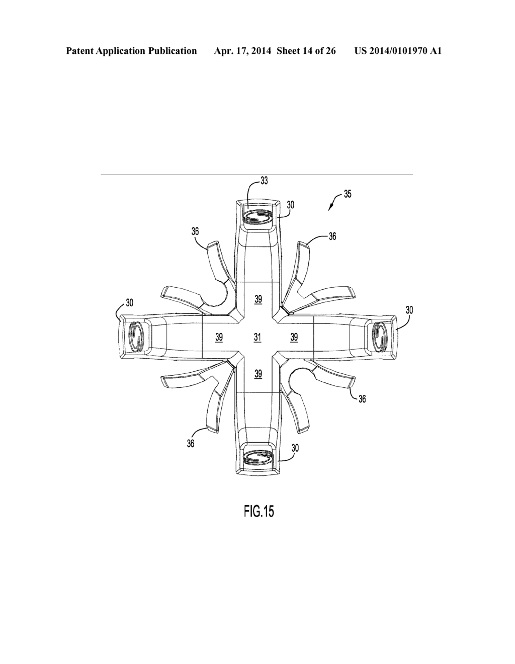 Replaceable Traction Cleat for Footwear - diagram, schematic, and image 15