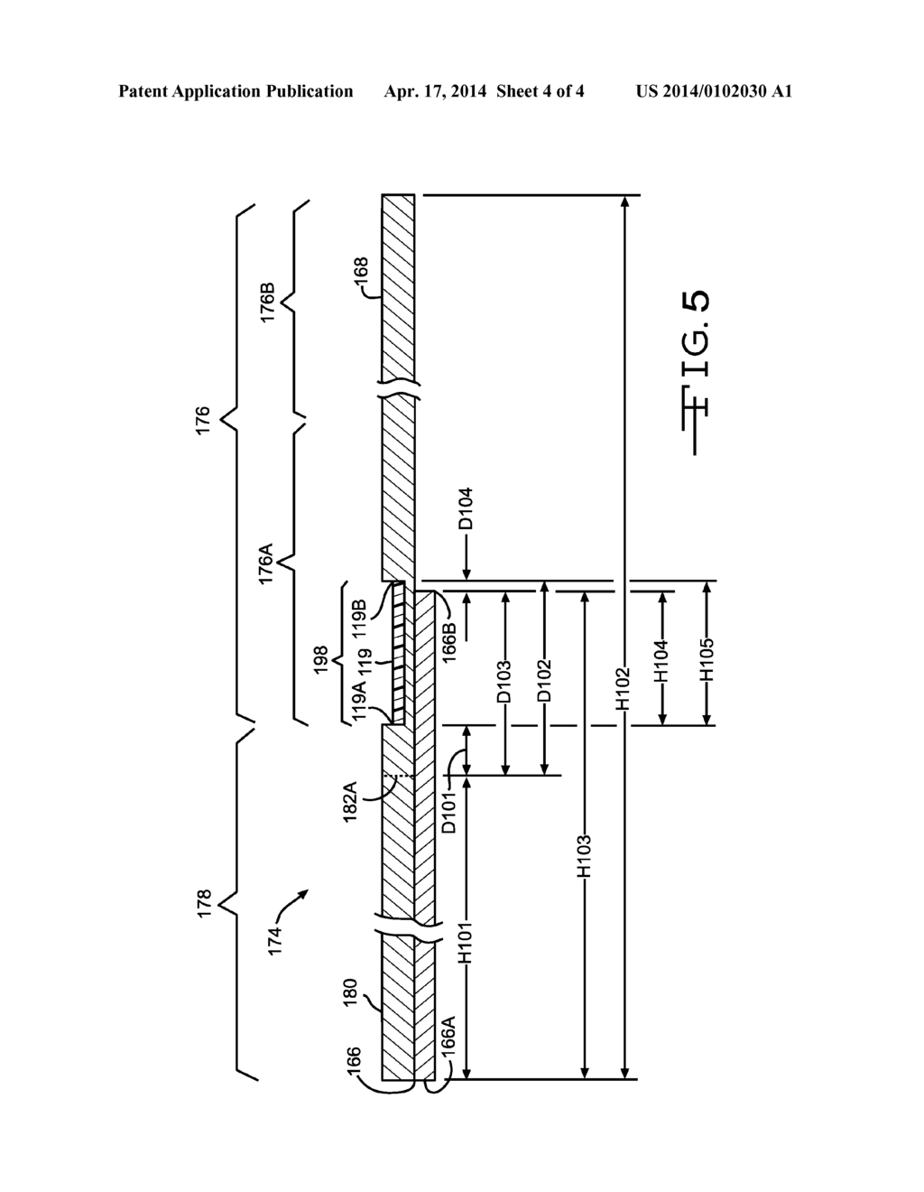 SHINGLE WITH REINFORCED NAIL ZONE AND METHOD OF MANUFACTURING - diagram, schematic, and image 05