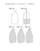 METHOD OF REMOVING HEADSPACE FROM A FILLED CONTAINER AND CONTAINER     COMPRISING A VALVE diagram and image