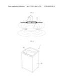 DISTANCE SENSOR AND WASHING MACHINE INCLUDING THE SAME diagram and image