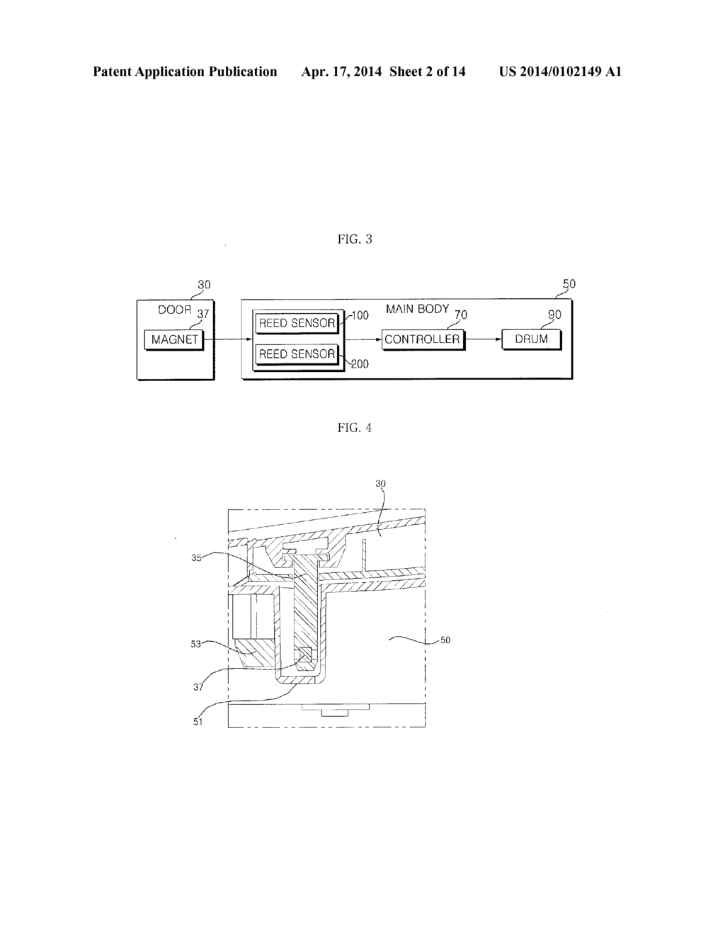 DISTANCE SENSOR AND WASHING MACHINE INCLUDING THE SAME - diagram, schematic, and image 03