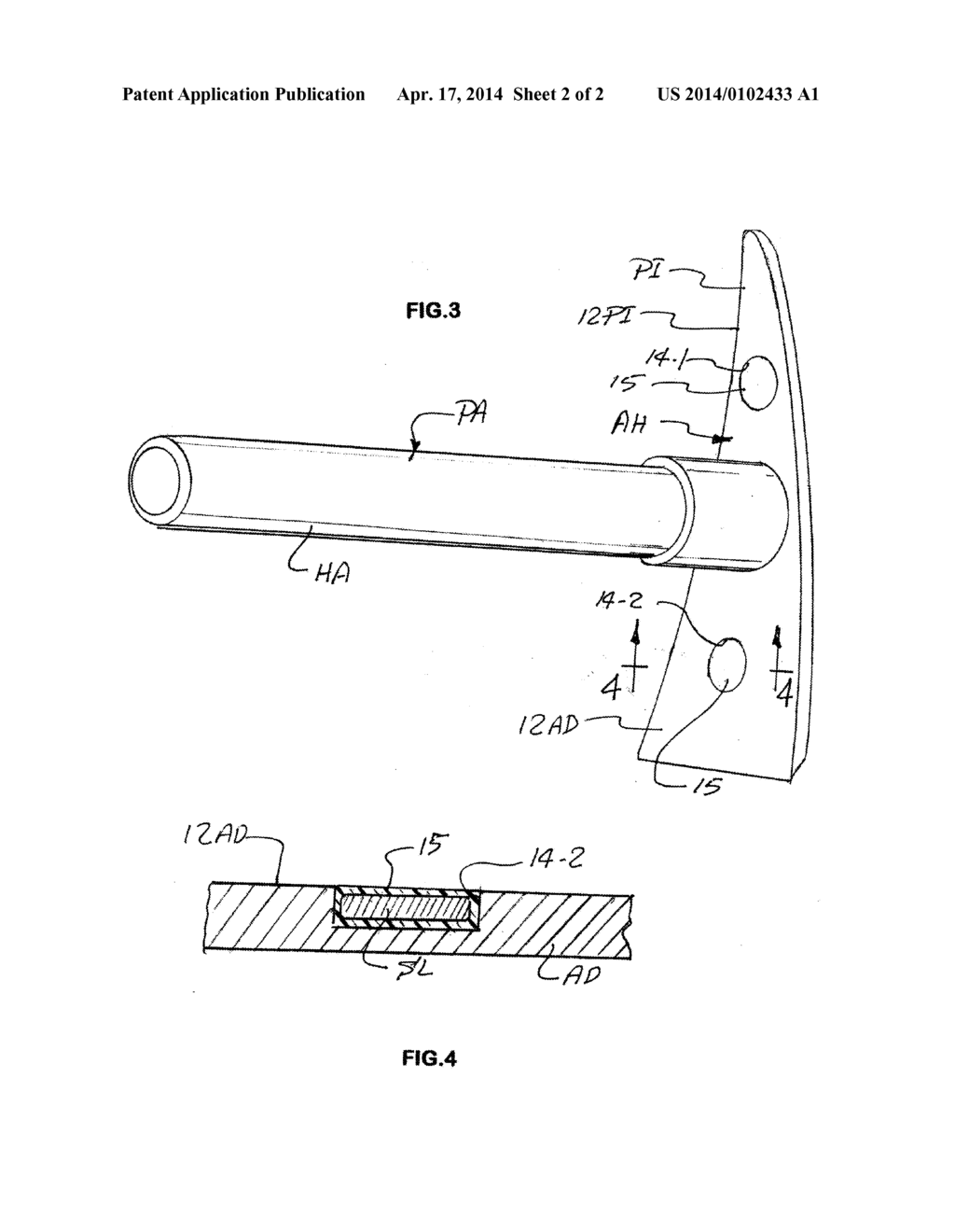 MAGNETIZED PICK AXE AND METHOD OF FORMING SAME - diagram, schematic, and image 03