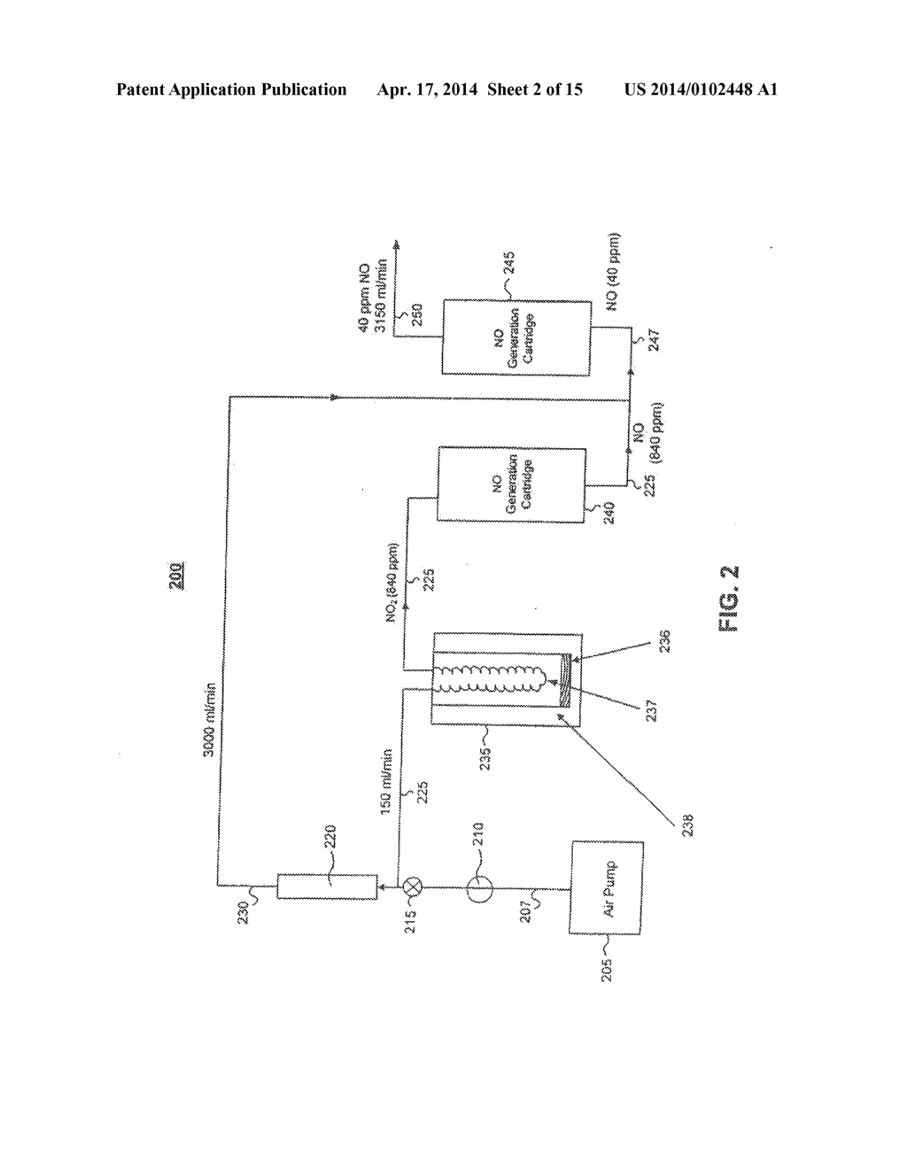 CONVERSION OF NITROGEN DIOXIDE (NO2) TO NITRIC OXIDE (NO) - diagram, schematic, and image 03