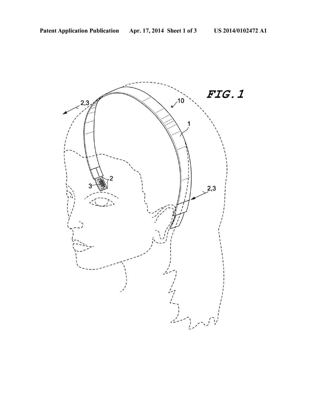 Comfortable, Secure Headband Hair Accessory - diagram, schematic, and image 02