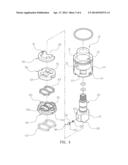 WATER VALVE SUITABLE FOR USE WITH A BATHTUB diagram and image