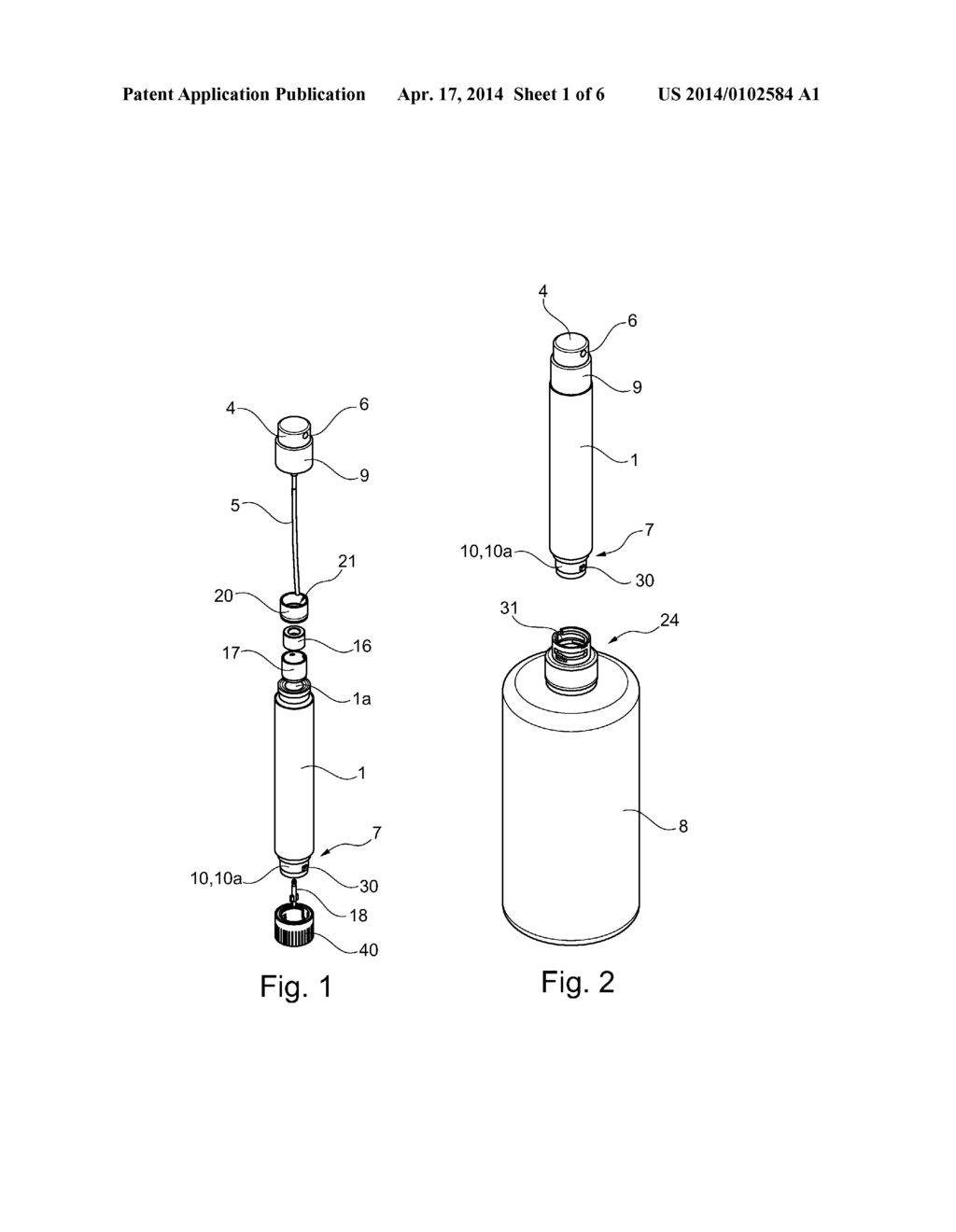 Refillable Bottle For Dispensing A Fluid Product - diagram, schematic, and image 02