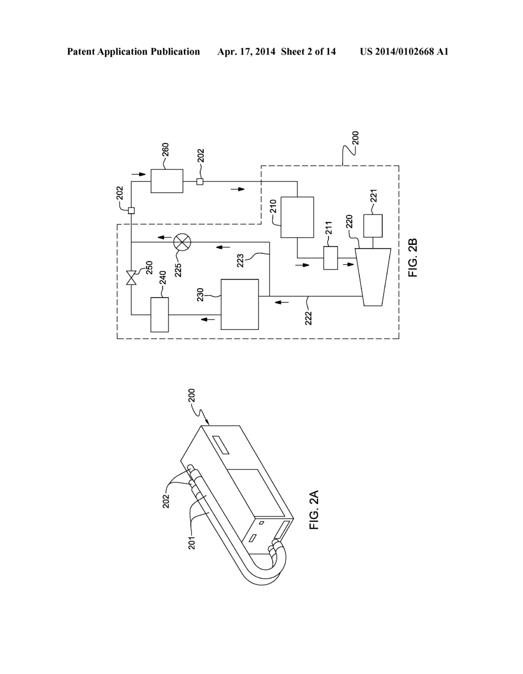 VAPOR-COMPRESSION REFRIGERATION APPARATUS WITH BACKUP AIR-COOLED HEAT SINK     AND AUXILIARY REFRIGERANT HEATER - diagram, schematic, and image 03