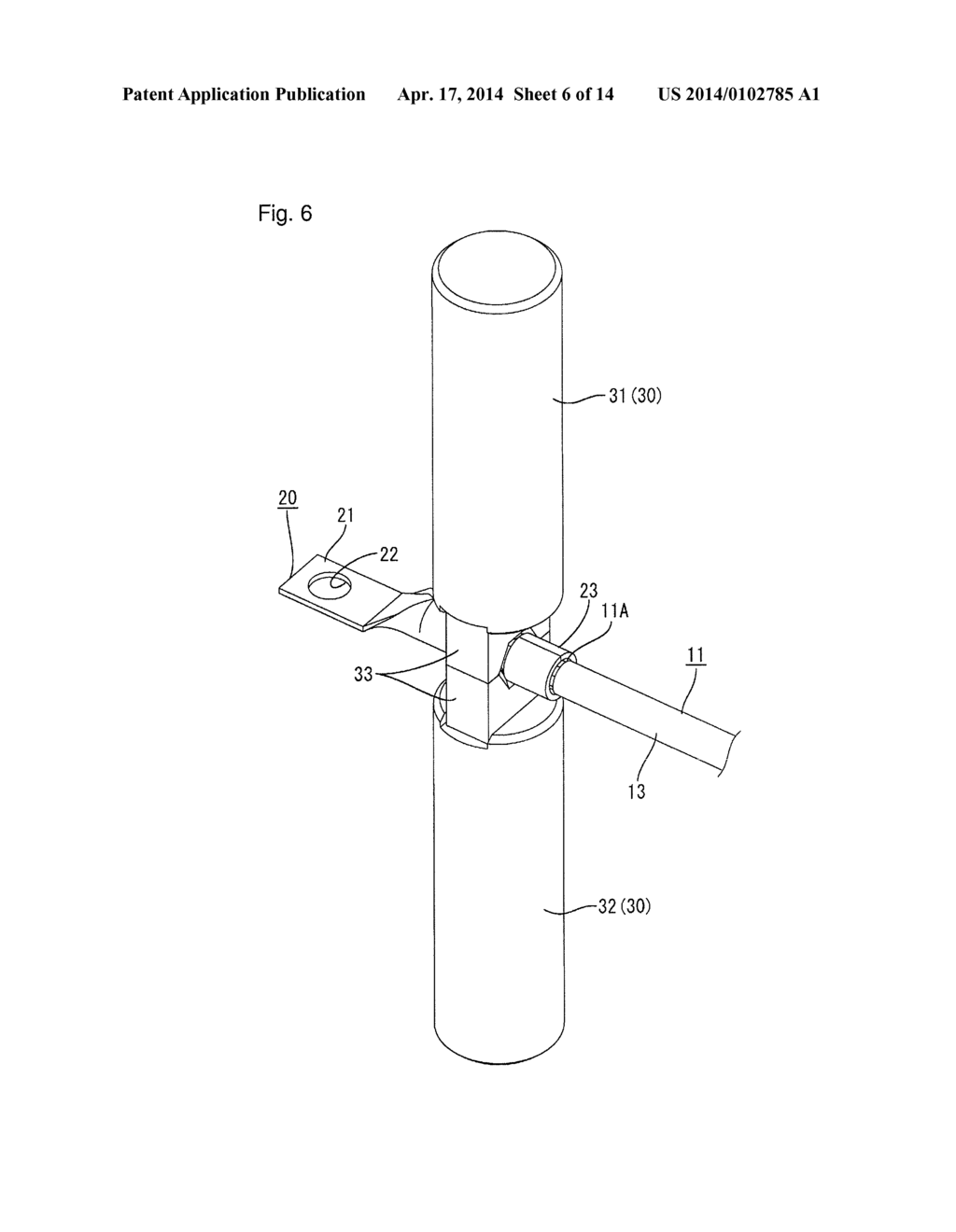 ELECTRIC WIRE WITH TERMINAL AND MANUFACTURING METHOD THEREOF - diagram, schematic, and image 07