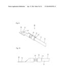 ELECTRIC WIRE WITH TERMINAL AND MANUFACTURING METHOD THEREOF diagram and image