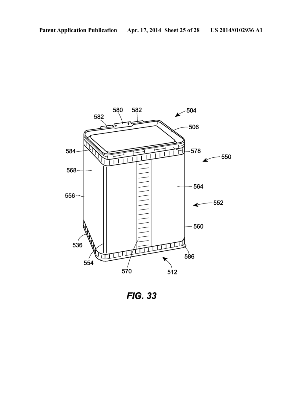 Flexible, Stackable Container and Method and System for Manufacturing Same - diagram, schematic, and image 26