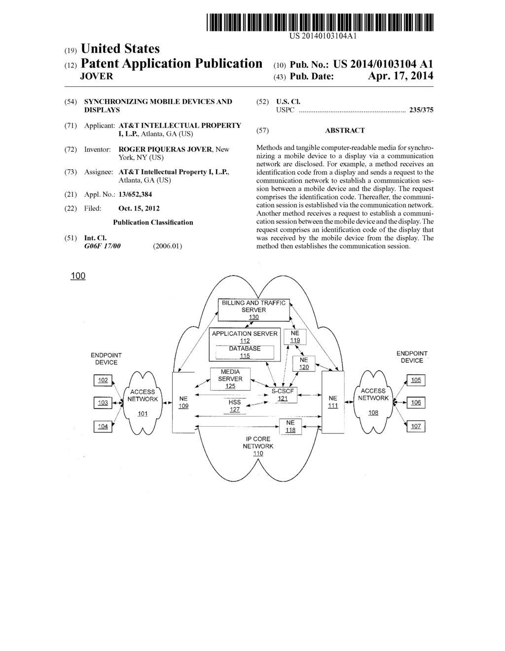 SYNCHRONIZING MOBILE DEVICES AND DISPLAYS - diagram, schematic, and image 01