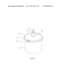 Paint Cup for Spray Gun diagram and image