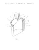 Paint Cup for Spray Gun diagram and image