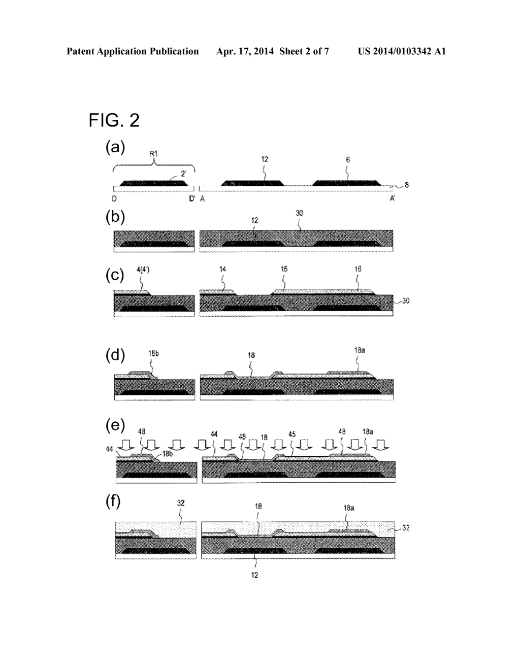 TFT SUBSTRATE AND METHOD FOR MANUFACTURING SAME - diagram, schematic, and image 03