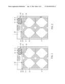 Pixel electrode structure and display using the same diagram and image