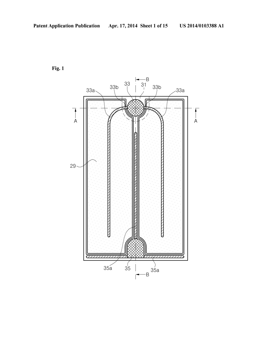 LIGHT EMITTING DIODE HAVING ELECTRODE PADS - diagram, schematic, and image 02