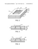 SEMICONDUCTOR CHIP DEVICE WITH POLYMERIC FILLER TRENCH diagram and image