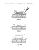 SEMICONDUCTOR CHIP DEVICE WITH POLYMERIC FILLER TRENCH diagram and image