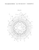 ELECTRIC MOTOR HAVING STATOR CORE FOR REDUCING COGGING TORQUE diagram and image