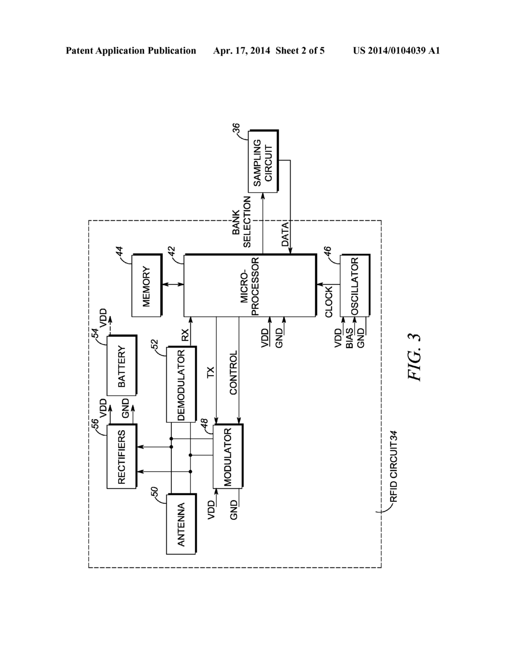 RADIO FREQUENCY IDENTIFICATION TAG AND ARRANGEMENT AND METHOD OF     ASSOCIATING TAG DATA FROM THE TAG WITH CODE DATA FROM AN OPTICAL CODE ON     THE TAG - diagram, schematic, and image 03