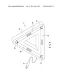 RAPIDLY RECHARGEABLE WARNING DEVICE diagram and image