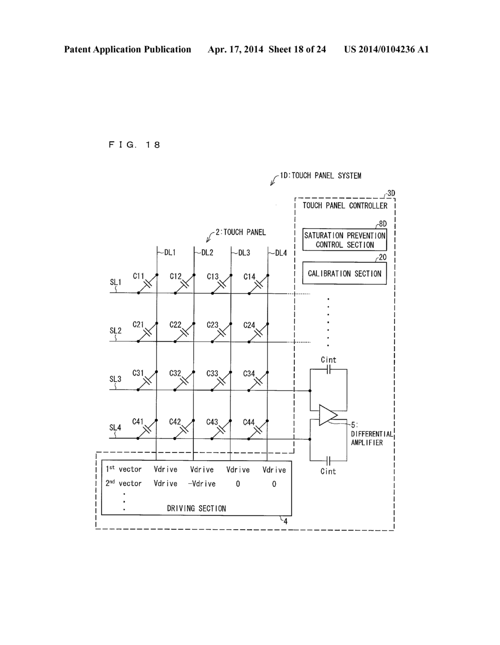 TOUCH PANEL CONTROLLER AND ELECTRONIC APPARATUS EMPLOYING SAME - diagram, schematic, and image 19