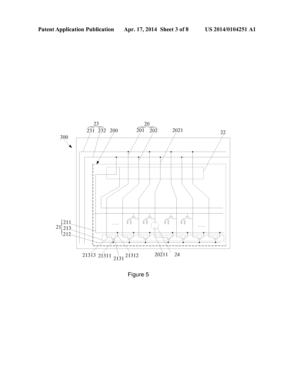 Array Substrate, Psav Liquid Crystal Display Panel and Manufacturing     Method Thereof - diagram, schematic, and image 04