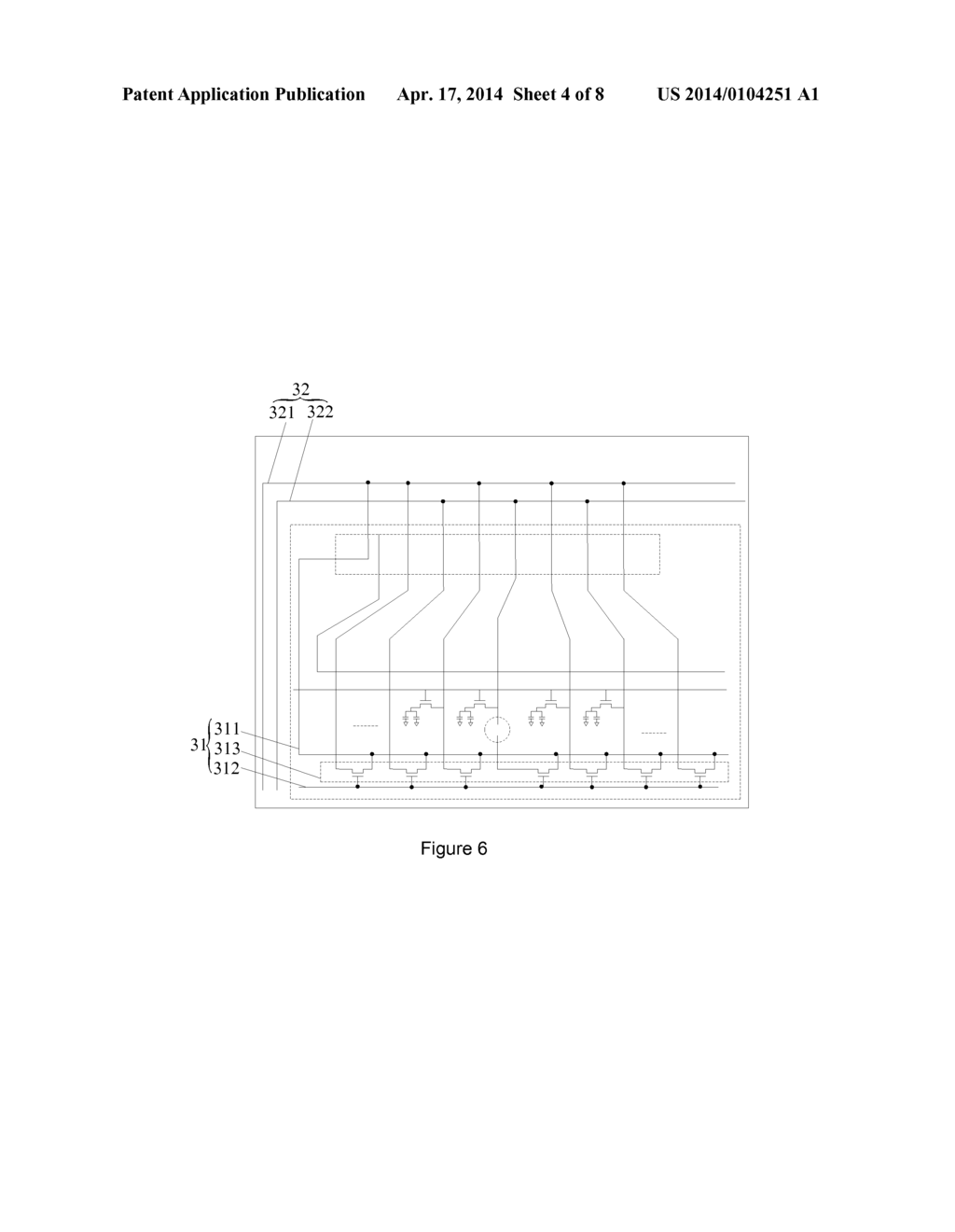 Array Substrate, Psav Liquid Crystal Display Panel and Manufacturing     Method Thereof - diagram, schematic, and image 05