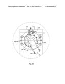 PRINTING MACHINE AND METHOD FOR ADJUSTING A WEB TENSION diagram and image