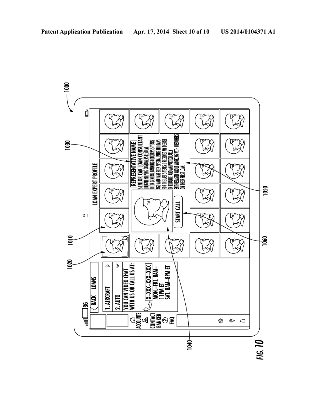 REPRESENTATIVE PRE-SELECTION FOR CUSTOMER SERVICE VIDEO CONFERENCE - diagram, schematic, and image 11