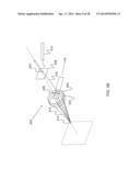 SINGLE-LENS, SINGLE-SENSOR 3-D IMAGING DEVICE WITH A CENTRAL APERTURE FOR     OBTAINING CAMERA POSITION diagram and image