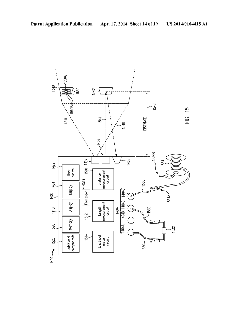 MEASUREMENT DEVICE FOR ELECTRICAL INSTALLATIONS AND RELATED METHODS - diagram, schematic, and image 15