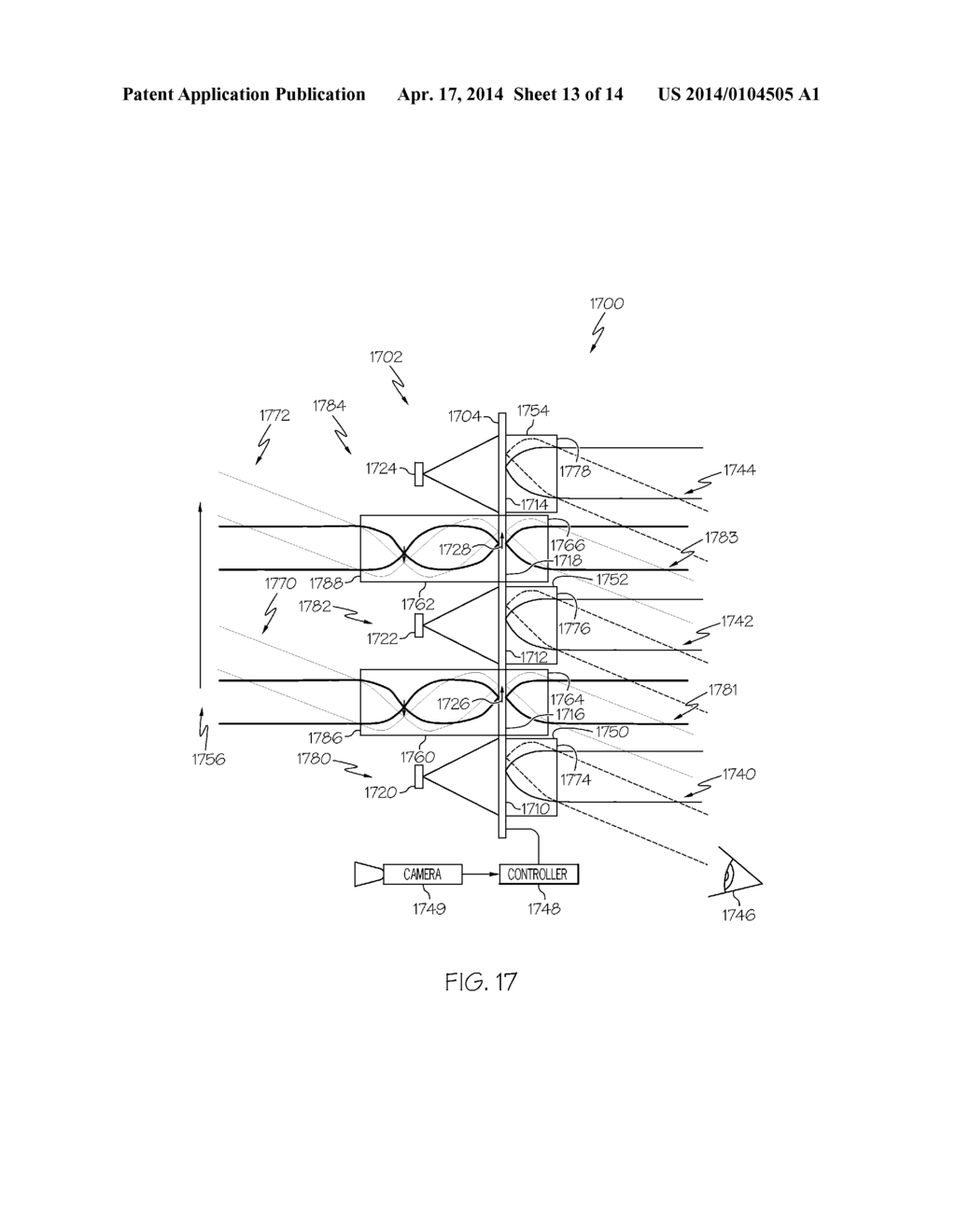 LENS-BASED IMAGE AUGMENTING OPTICAL WINDOW  WITH  INTERMEDIATE REAL IMAGE - diagram, schematic, and image 14