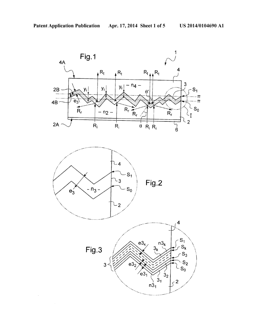 TRANSPARENT ELEMENT WITH DIFFUSE REFLECTION - diagram, schematic, and image 02