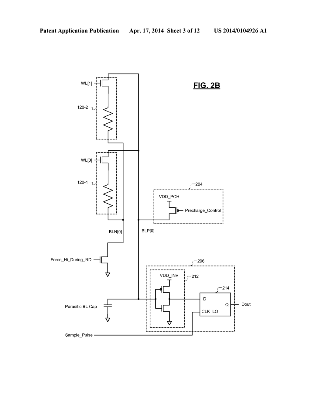 SYSTEMS AND METHODS FOR READING RESISTIVE RANDOM ACCESS MEMORY (RRAM)     CELLS - diagram, schematic, and image 04