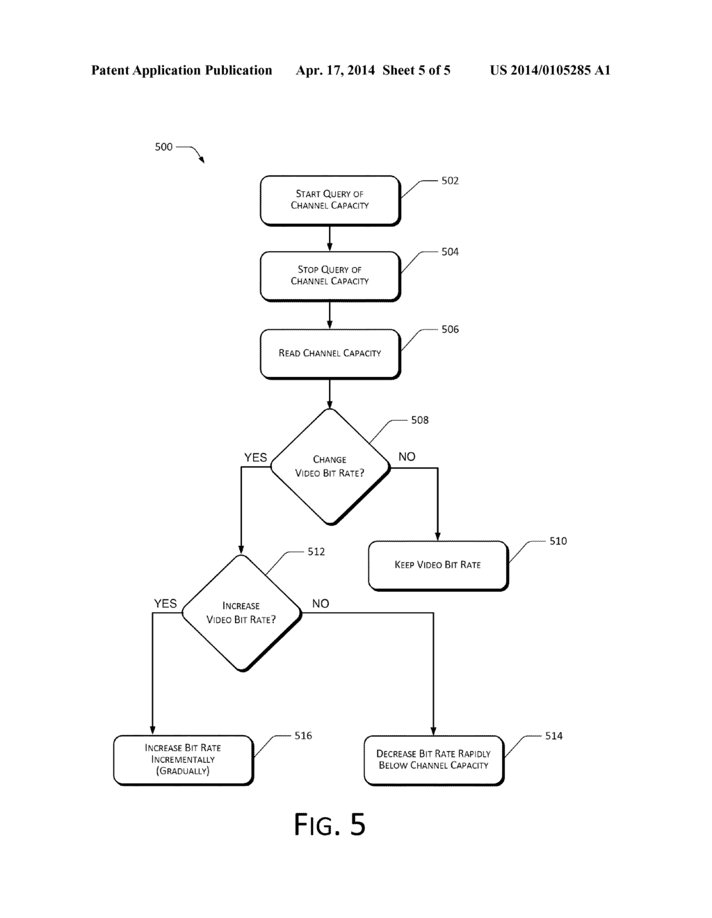 WIRELESS CHANNEL AWARE ADAPTIVE VIDEO BIT RATE ENCODING - diagram, schematic, and image 06