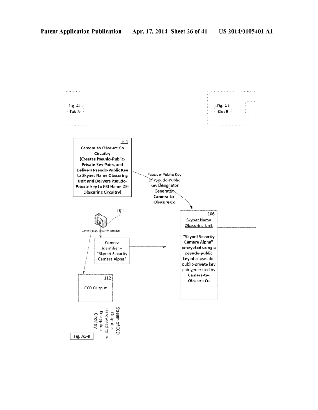 LEVEL-ONE ENCRYPTION ASSOCIATED WITH INDIVIDUAL PRIVACY AND PUBLIC SAFETY     PROTECTION VIA DOUBLE ENCRYPTED LOCK BOX - diagram, schematic, and image 27