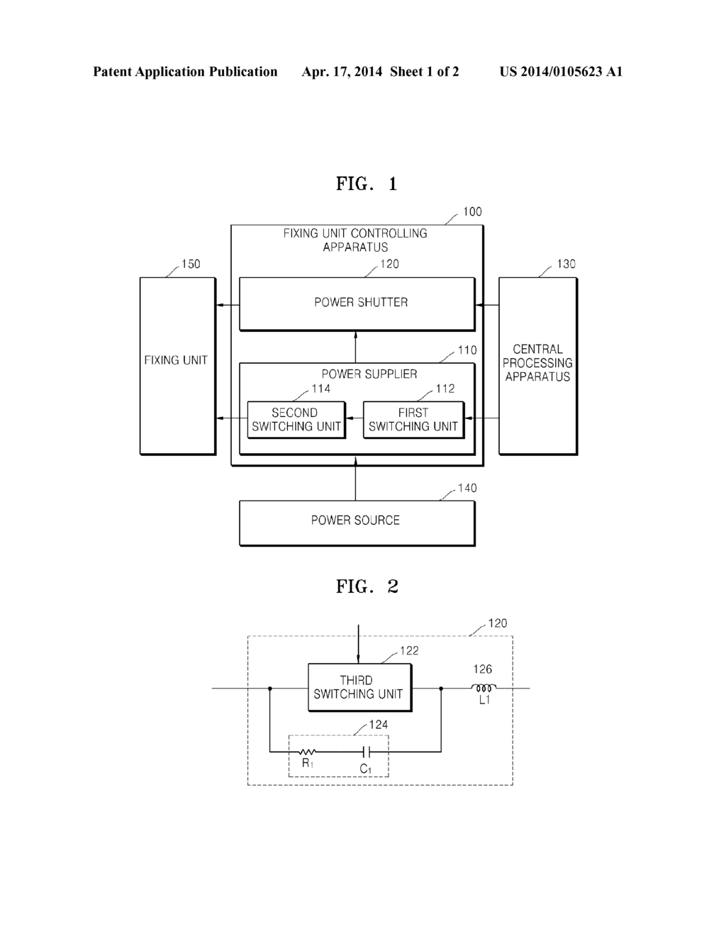 FIXING UNIT CONTROLLING APPARATUS AND IMAGE FORMING APPARATUS INCLUDING     THE SAME - diagram, schematic, and image 02