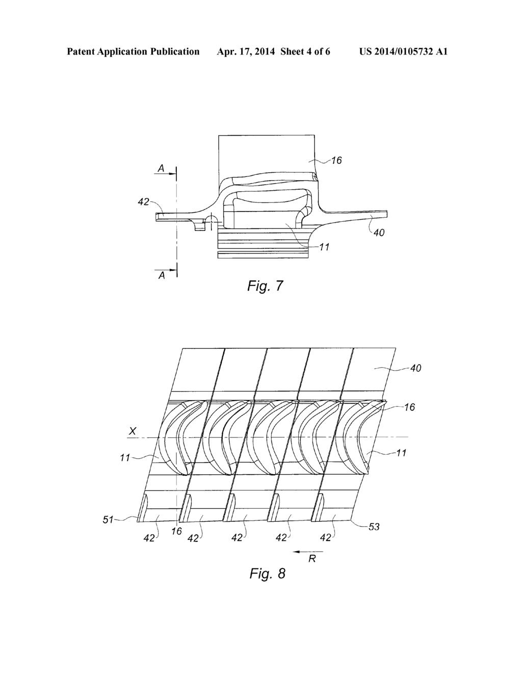 LABYRINTH SEAL FOR GAS TURBINE ENGINE TURBINE - diagram, schematic, and image 05