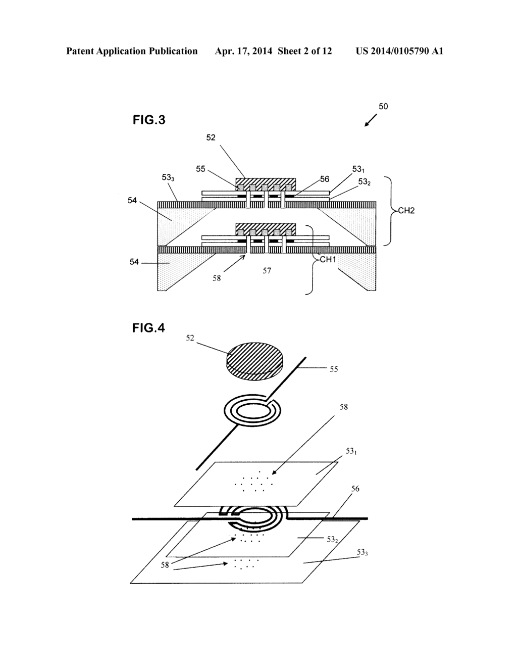 Chemoresistor Type Gas Sensor having a Multi-Storey Architecture - diagram, schematic, and image 03