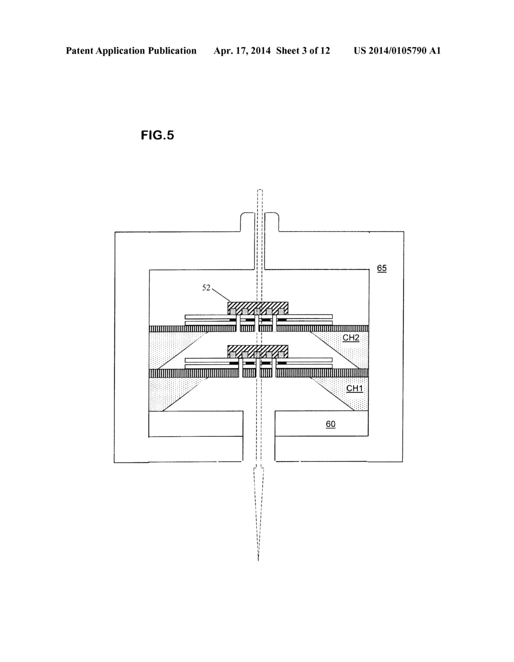 Chemoresistor Type Gas Sensor having a Multi-Storey Architecture - diagram, schematic, and image 04