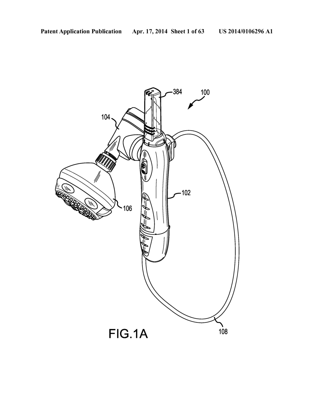 INTERDENTAL CLEANER USING WATER SUPPLY - diagram, schematic, and image 02