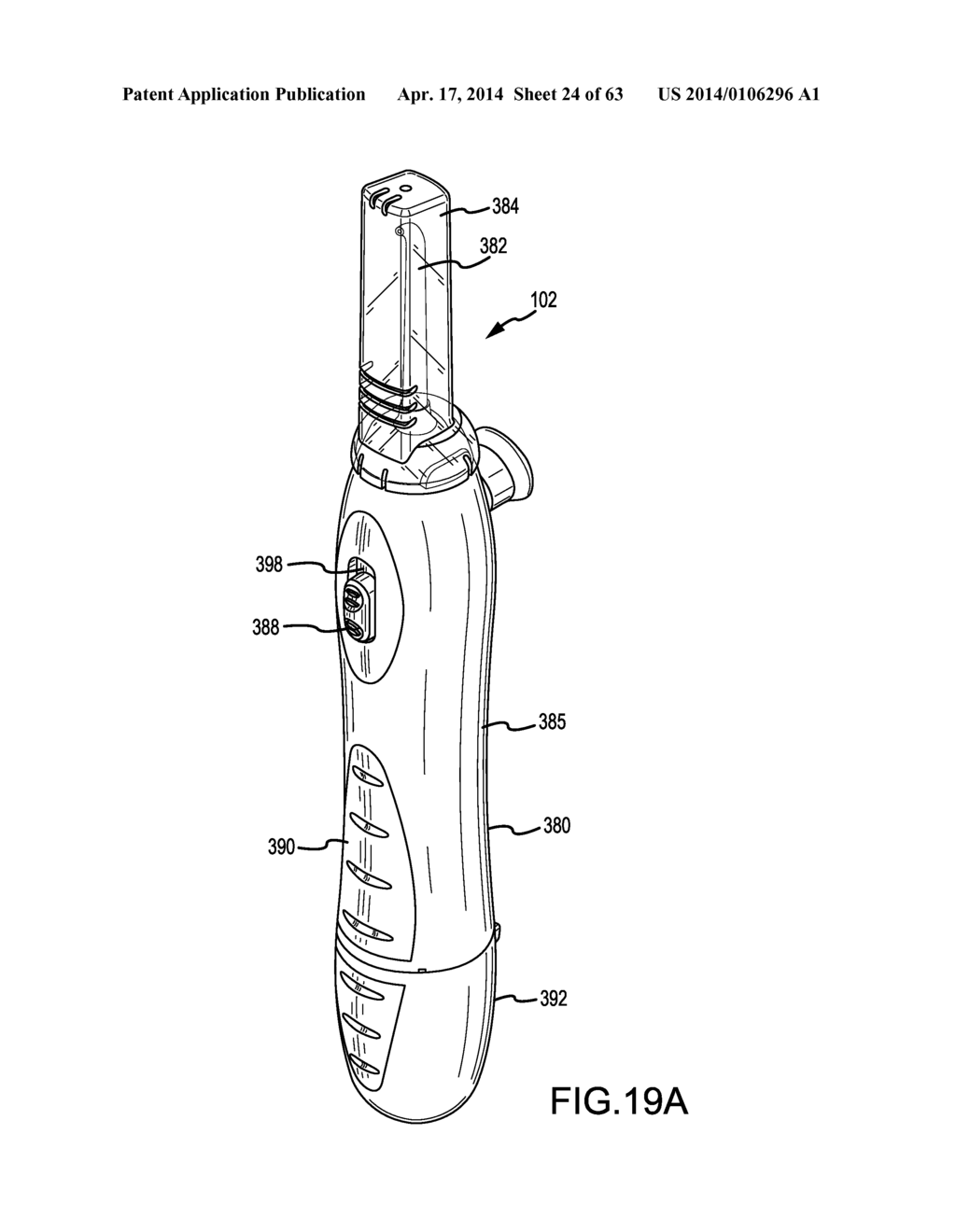 INTERDENTAL CLEANER USING WATER SUPPLY - diagram, schematic, and image 25