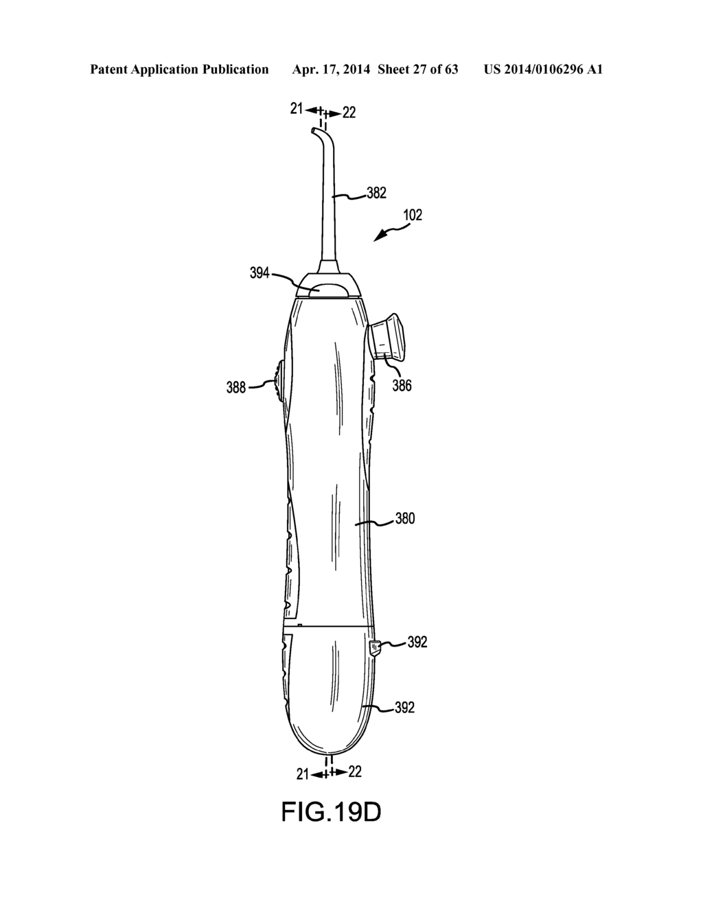 INTERDENTAL CLEANER USING WATER SUPPLY - diagram, schematic, and image 28