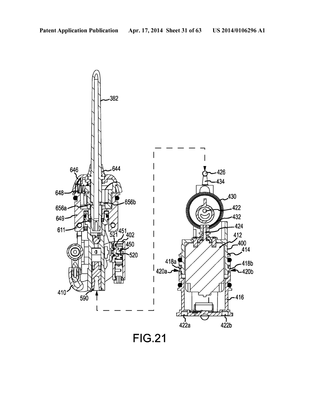 INTERDENTAL CLEANER USING WATER SUPPLY - diagram, schematic, and image 32