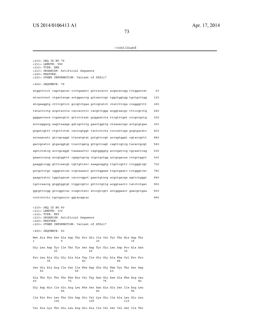 IMMOBILIZED TRANSAMINASES AND PROCESS FOR MAKING AND USING IMMOBILIZED     TRANSAMINASE - diagram, schematic, and image 74