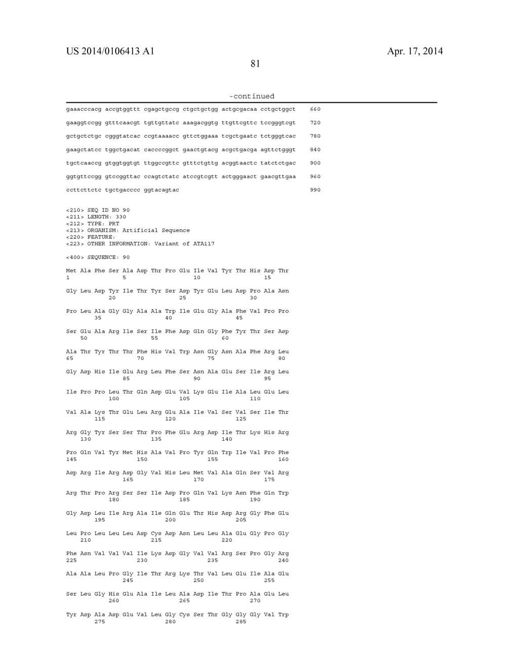 IMMOBILIZED TRANSAMINASES AND PROCESS FOR MAKING AND USING IMMOBILIZED     TRANSAMINASE - diagram, schematic, and image 82