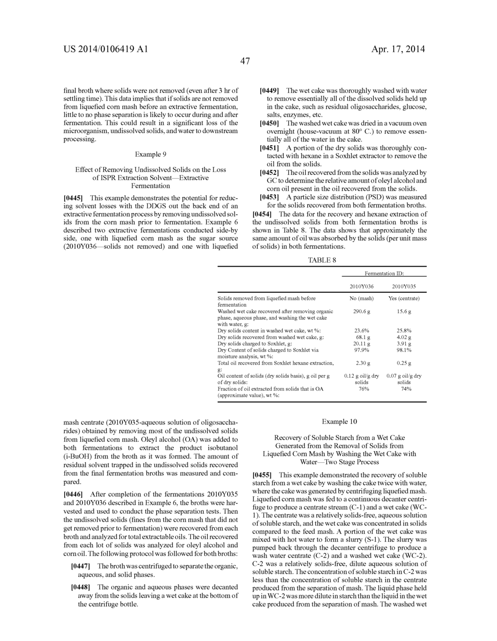 PROCESSES AND SYSTEMS FOR THE PRODUCTION OF FERMENTATION PRODUCTS - diagram, schematic, and image 78