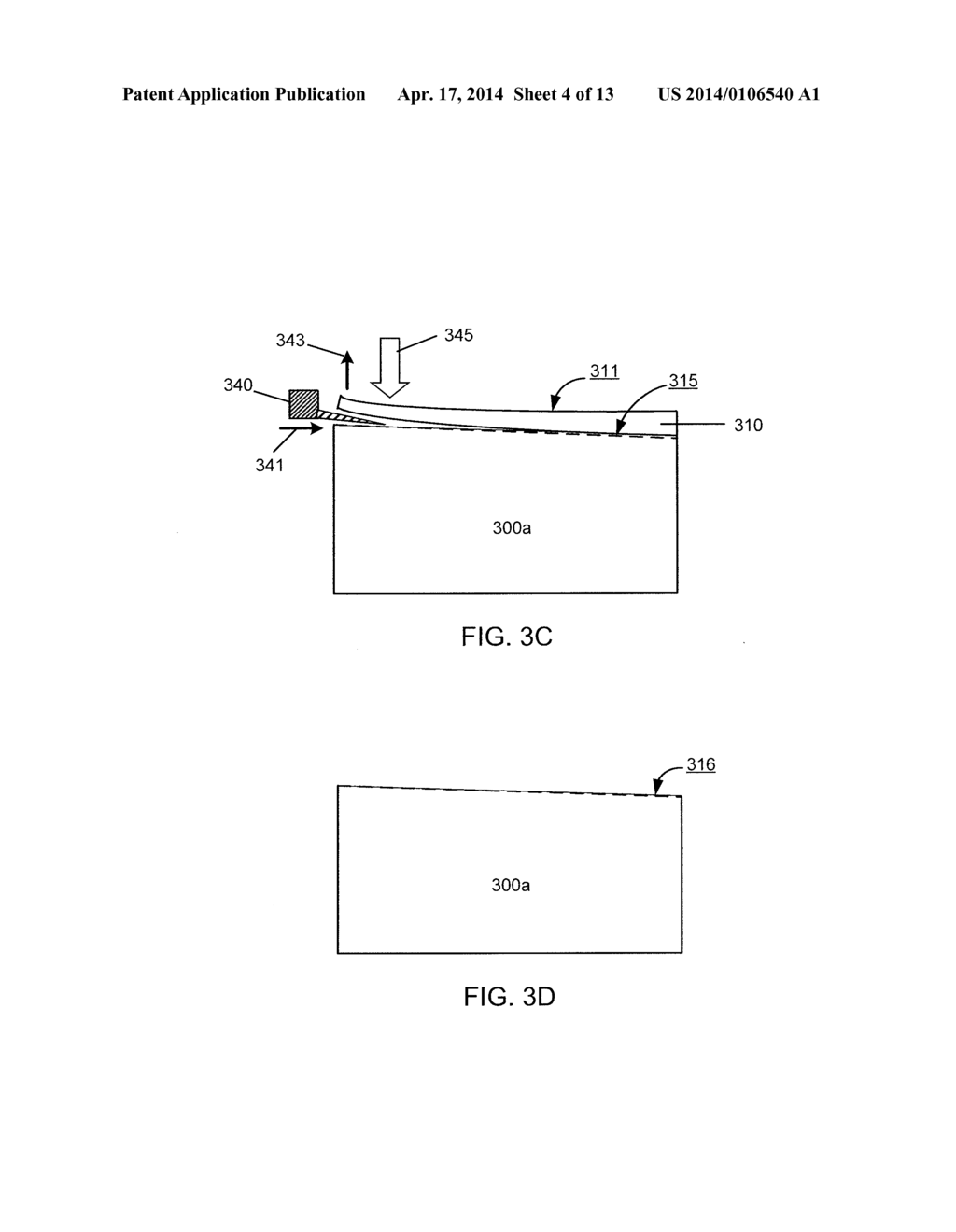 METHOD AND DEVICE FOR SLICING A SHAPED SILICON INGOT USING LAYER TRANSFER - diagram, schematic, and image 05