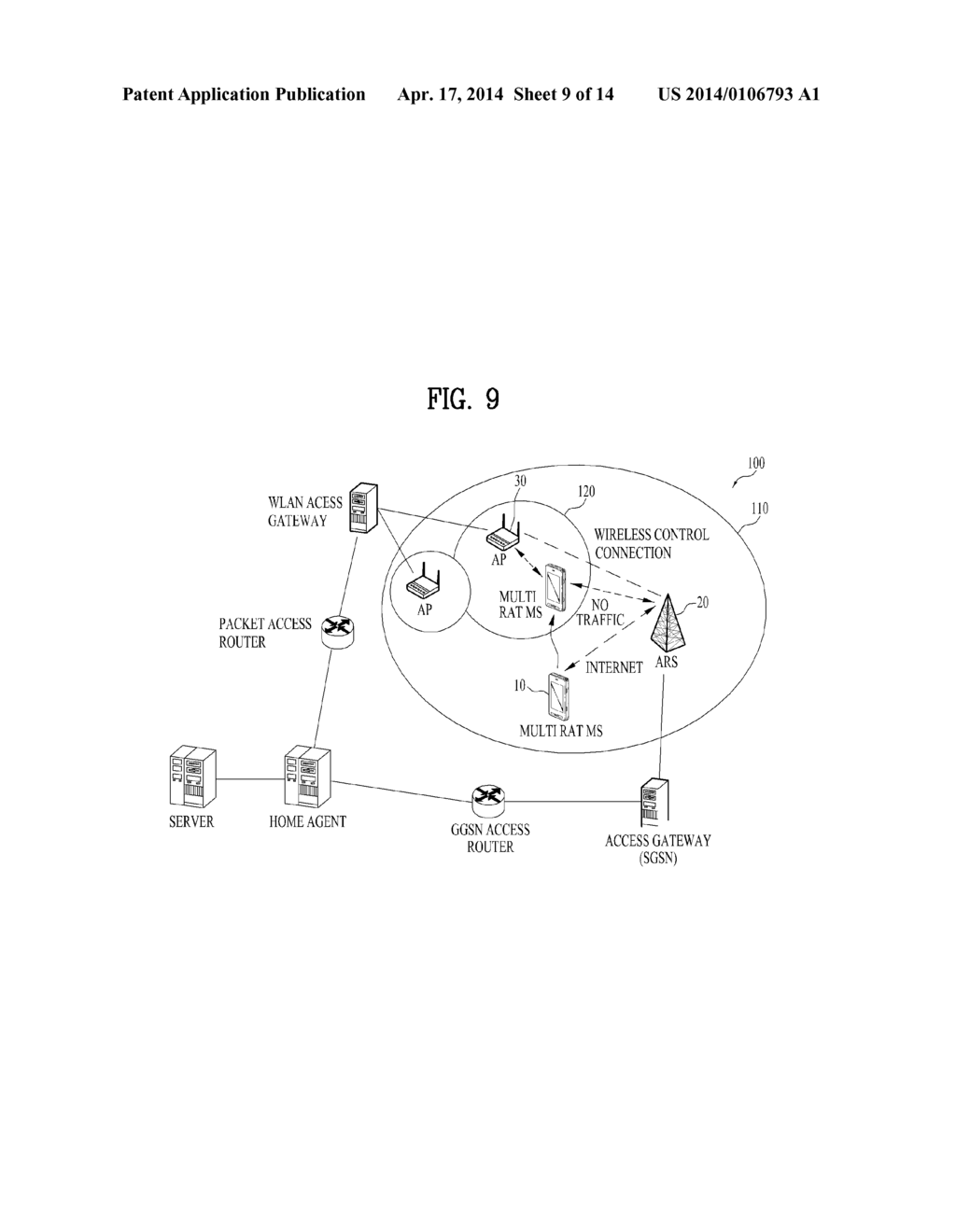 METHOD AND APPARATUS FOR EFFICIENTLY PERFORMING PAGING IN A WIRELESS     ACCESS SYSTEM THAT SUPPORTS A MULTI-RADIO ACCESS TECHNOLOGY - diagram, schematic, and image 10